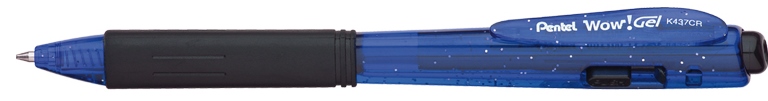 Długopis żelowy Pentel WOW Gel K437CR niebieski