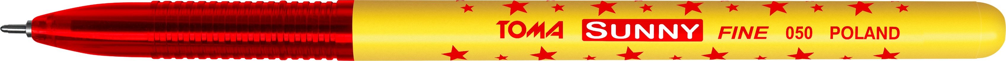 Długopis Toma Sunny TO-050 czerwony
