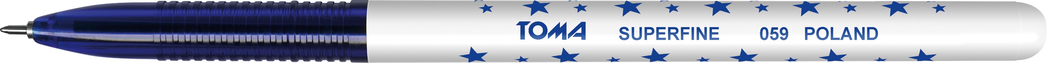 Długopis Toma Superfine TO-059 niebieski