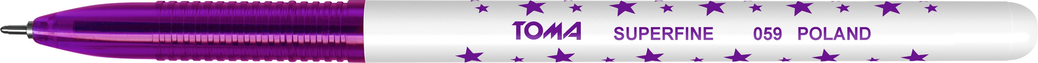 Długopis Toma Superfine TO-059 fioletowy