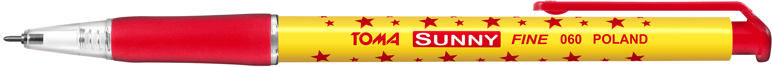 Długopis Toma Sunny TO-060 czerwony