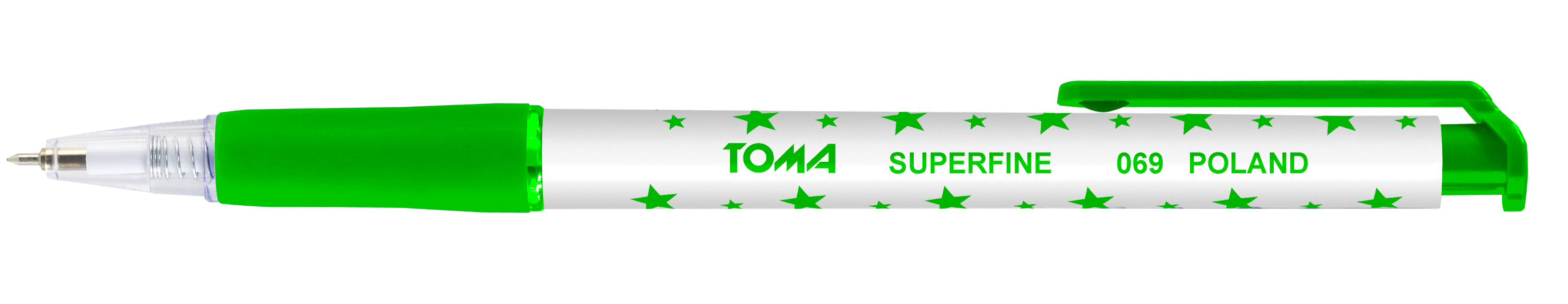 Długopis Toma Superfine Automat TO-069 zielony