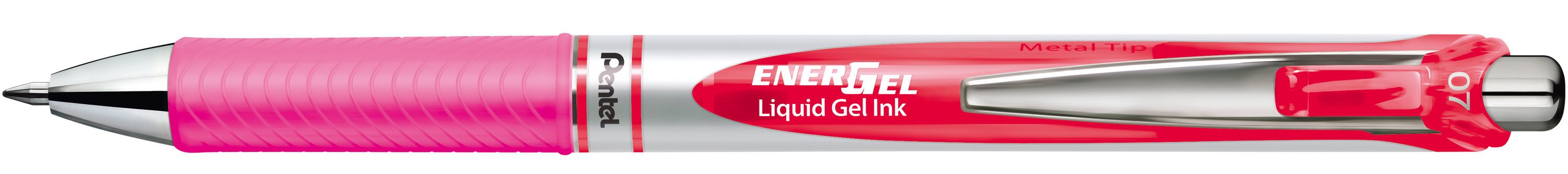 Pióro kulkowe Pentel Energel BL77 0,7mm różowe