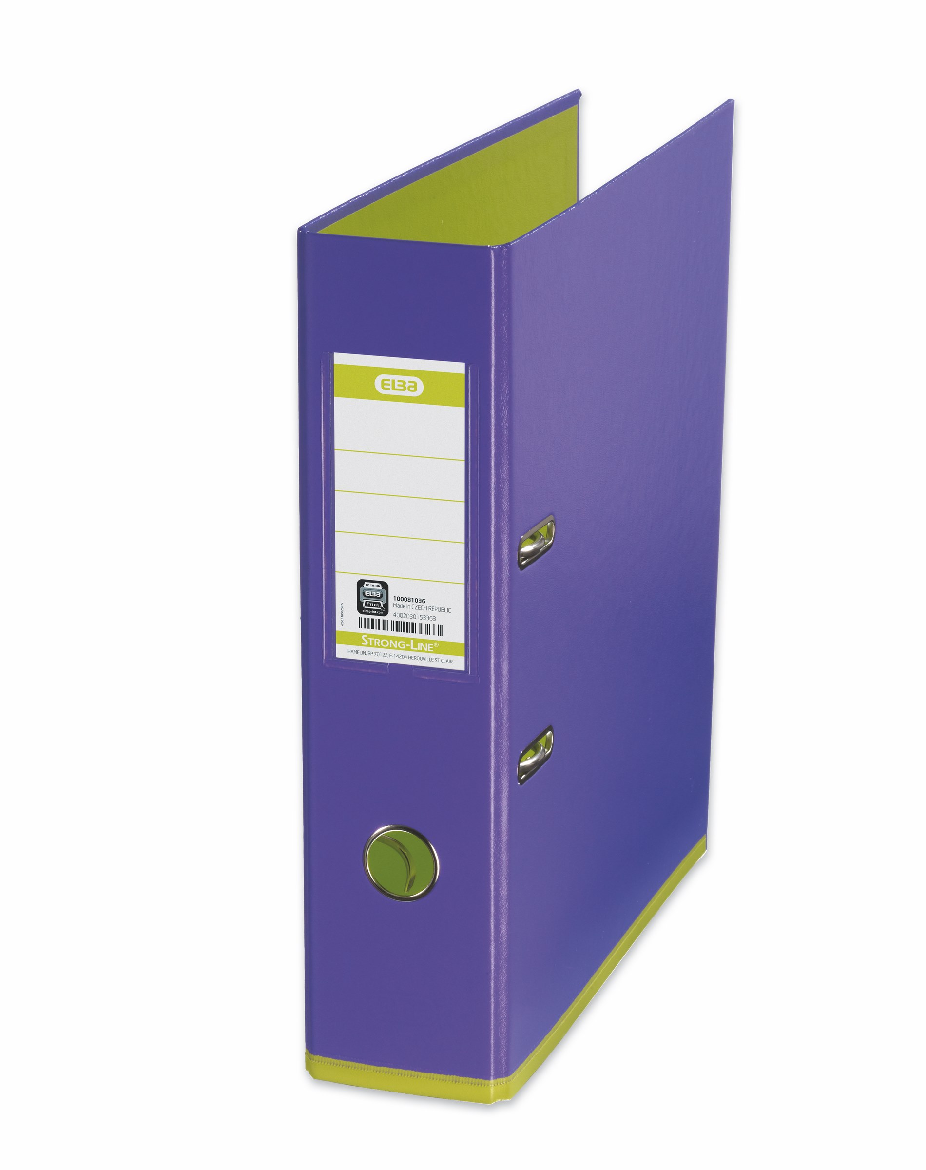 Segregator A4/80 Elba My Colour fioletowo-oliwkowy