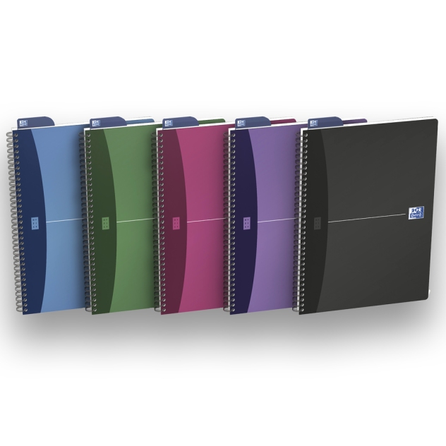 Kołonotatnik Oxford Urban Mix A4/90k kratka 100101421