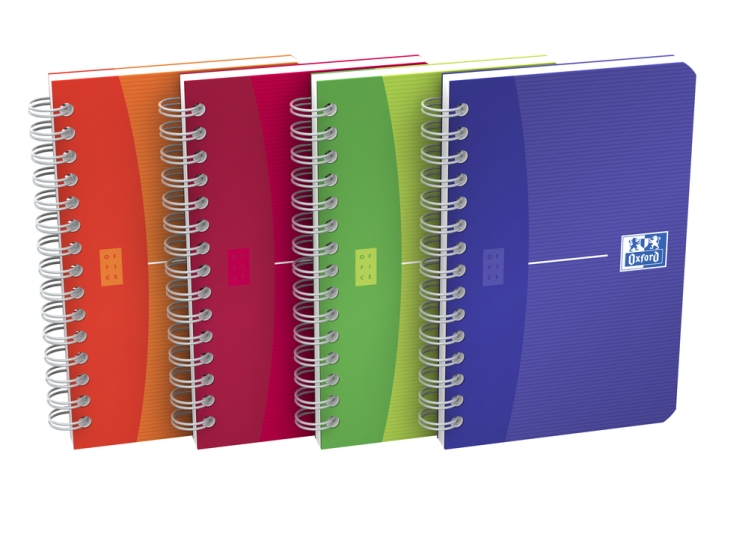 Kołonotatnik Oxford My Colours A6/90k. kratka 100102323