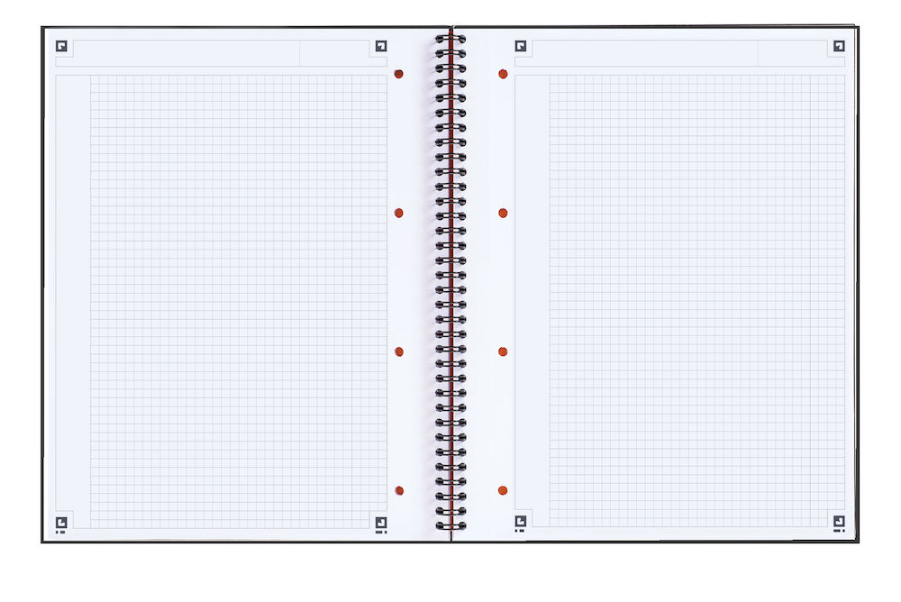 Kołobrulion A4+/80 kratka Oxford Notebook
