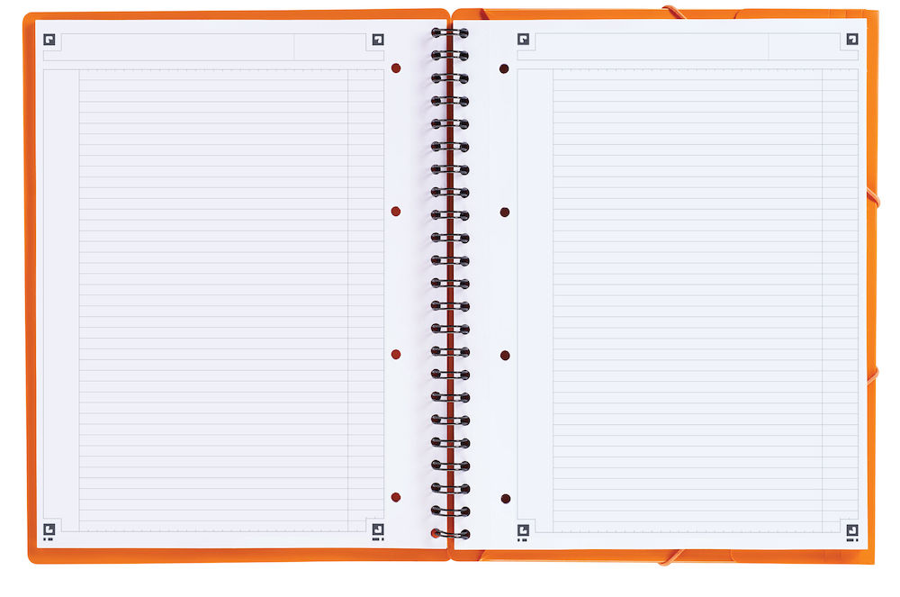 Kołonotatnik A4+/80 linia Oxford Meetingbook okładka PP