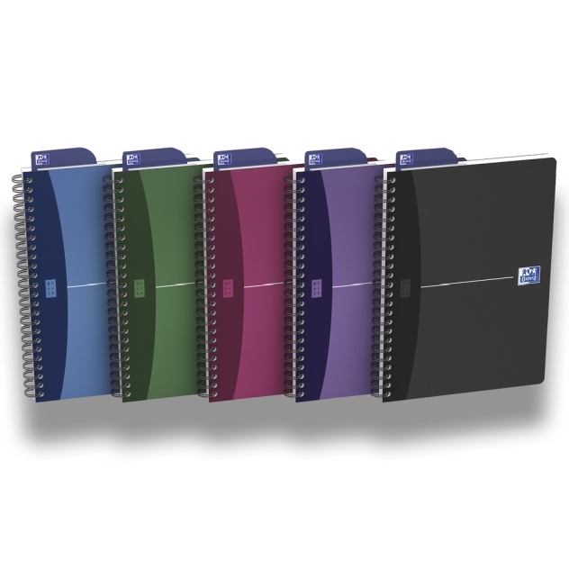 Kołonotatnik Oxford Urban Mix A5/90k linia