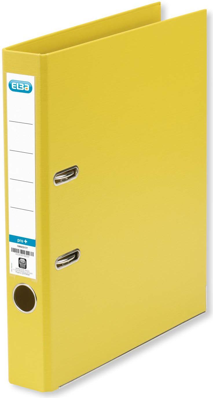Segregator Elba Pro+ A4/50 żółty 100-099