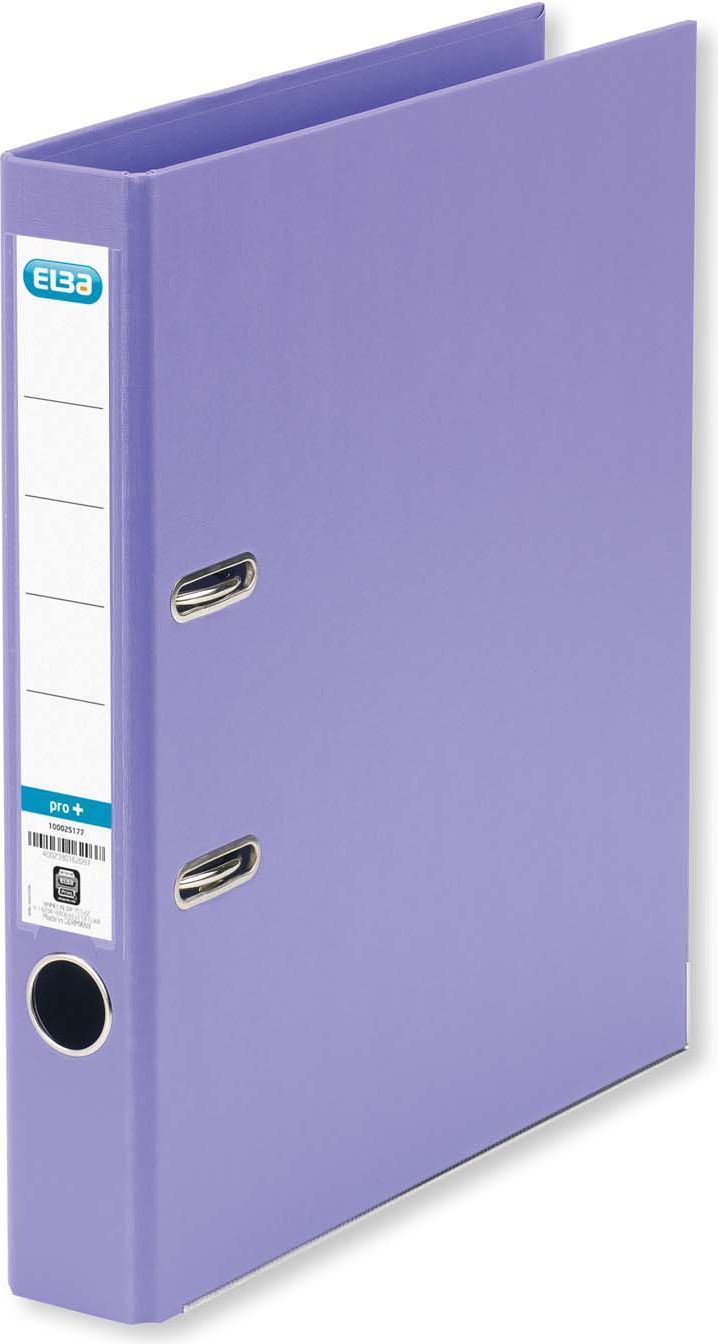 Segregator Elba Pro+ A4/50 fioletowy 100-100