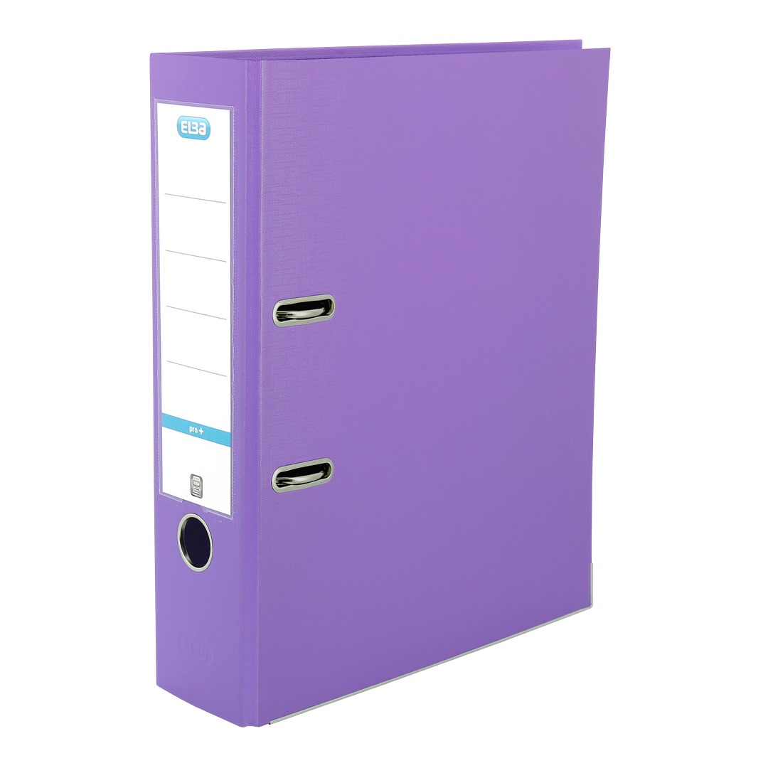 Segregator Elba Pro+ A4/80 fioletowy 100-167