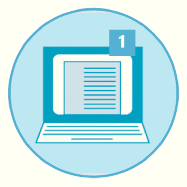 Przekładki numeryczne Esselte Maxi A4 5k. do nadruku