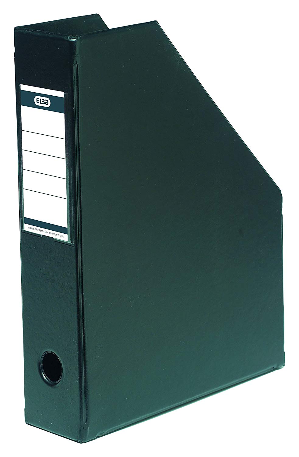 Pojemnik na czasopisma  A4/70 PCV czarny Elba