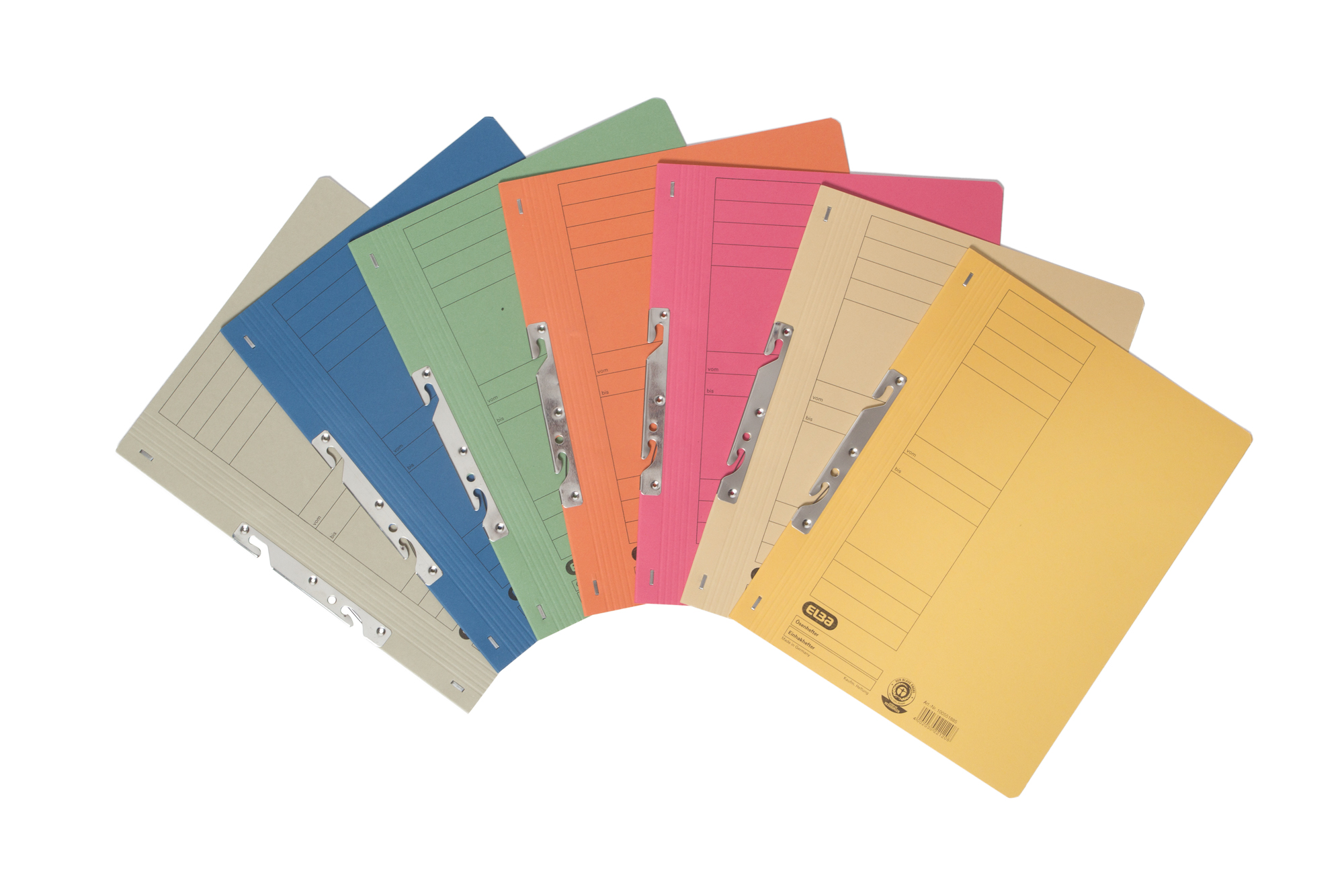 Skoroszyt hakowy A4 Elba żółty