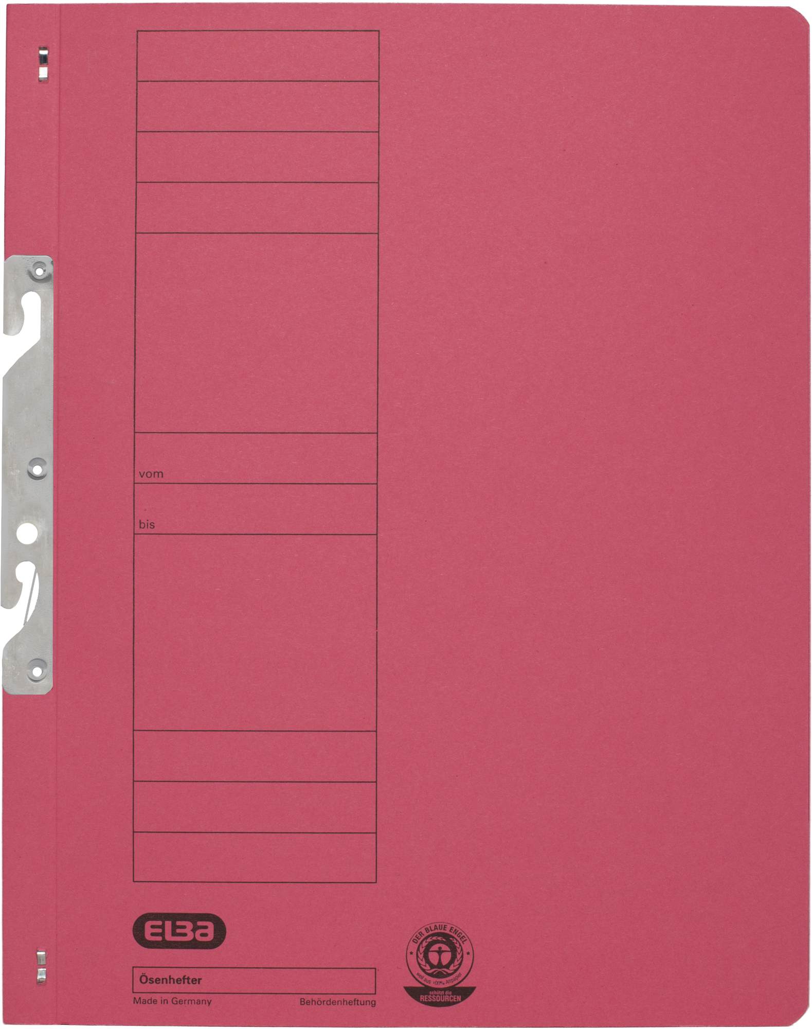 Skoroszyt hakowy A4 Elba czerwony