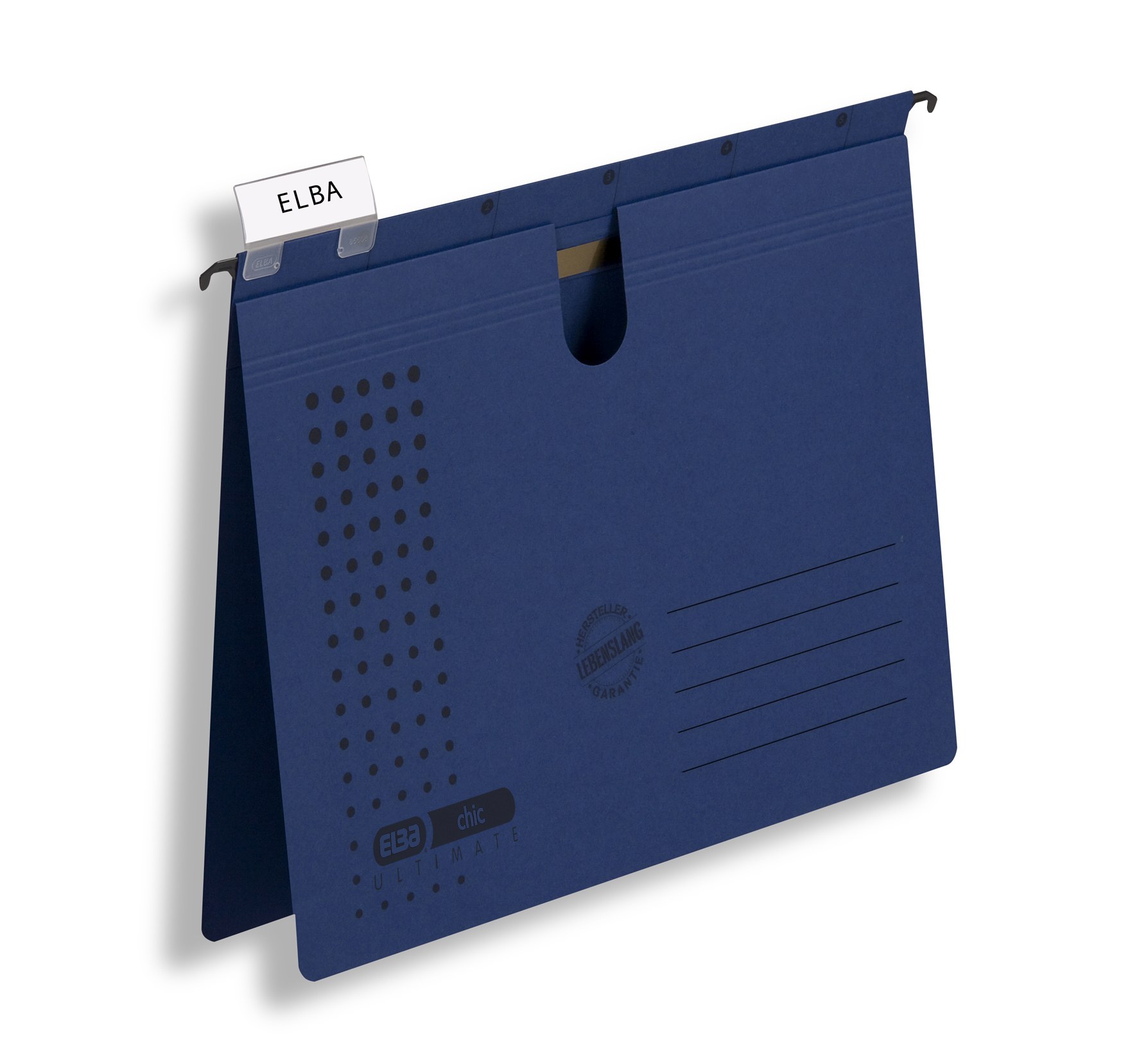 Skoroszyt zawieszkowy A4 Elba Chic Ultimate granatowy