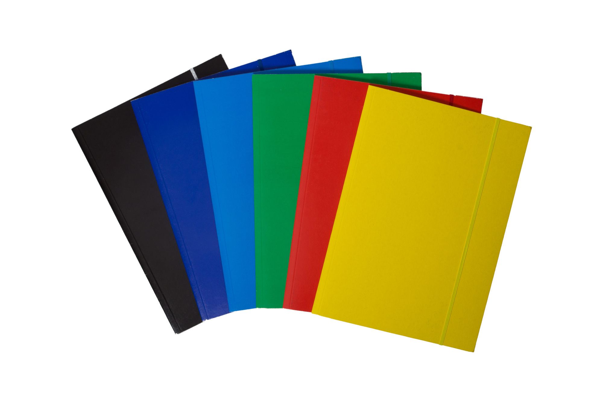 Teczka A4 lakierowana z gumką Bantex czerwona