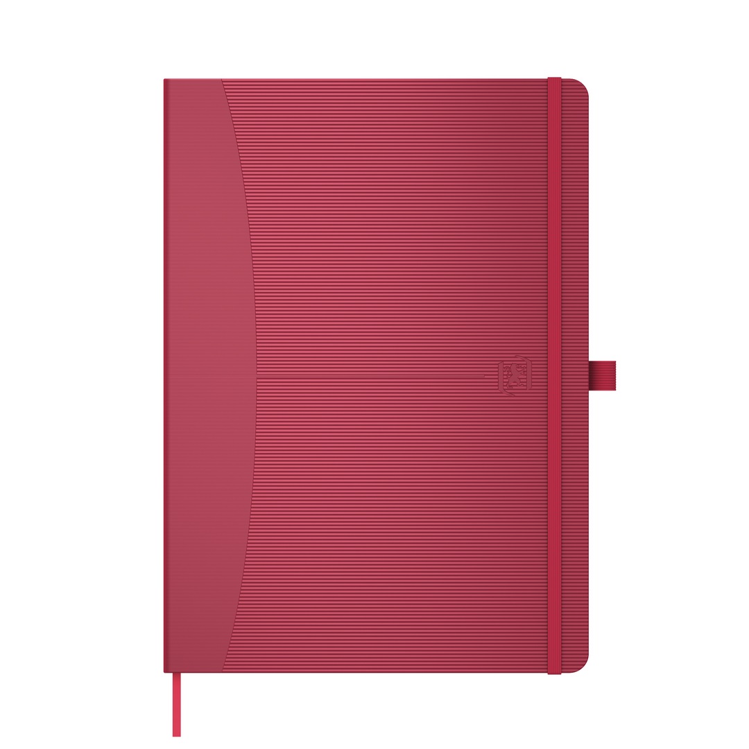 Notatnik Oxford Signature A5/80k linia 90g czerwony