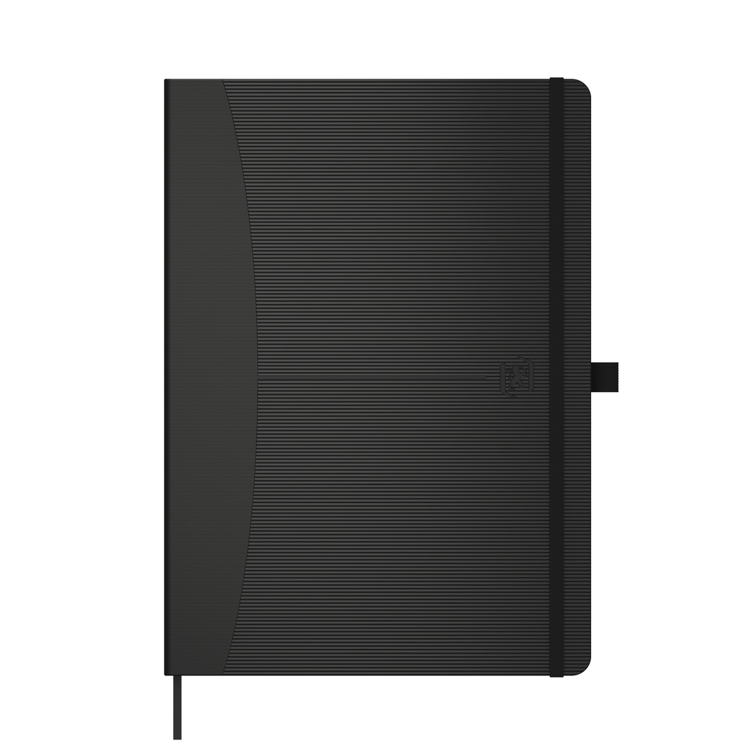 Notatnik Oxford Signature A5/80k kratka 90g czarny