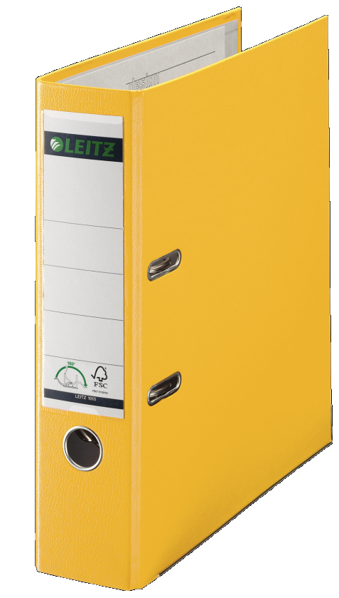 Segregator Leitz 180 A4/80 żółty