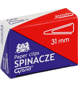 Spinacze trójkątne Grand 31mm/100szt.