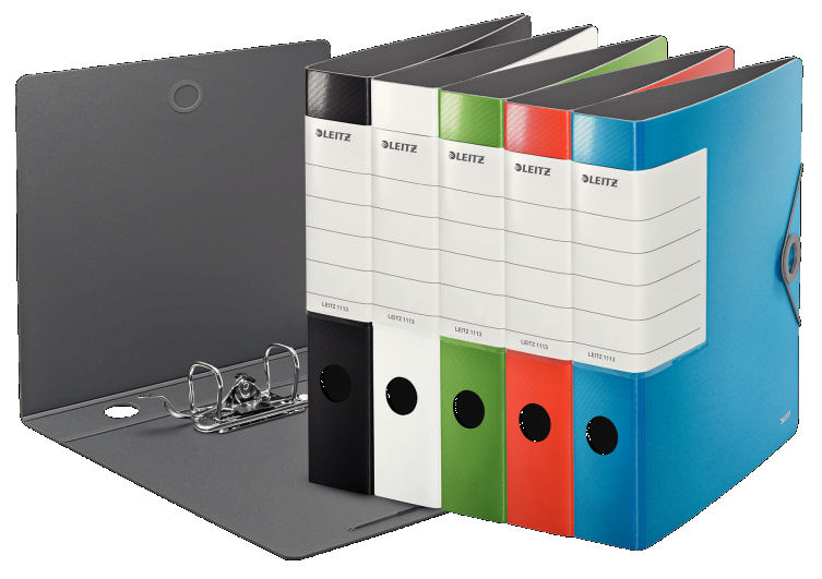 Segregator Leitz 180 Active Solid A4/65 czerwony