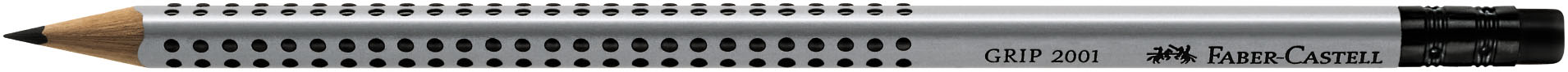 Ołówek z gumką Faber-Castell Grip 2001 HB