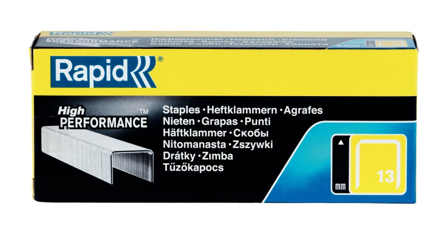 Zszywki tapcierskie Rapid 13/8 (5000 szt.)