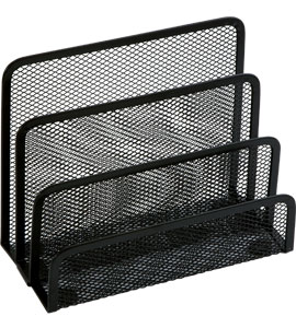 Stojak na listy siatkowy czarny Grand