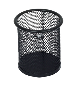 Przybornik siatkowy okrągły czarny Grand