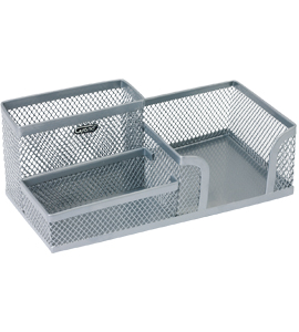 Przybornik siatkowy wielofunkcyjny srebrny Grand