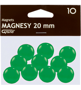 Magnes 20 mm Grand 1szt. zielony