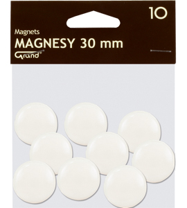 Magnes 30 mm Grand 1szt. biały