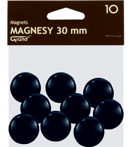 Magnes 30 mm Grand 1szt. czarny