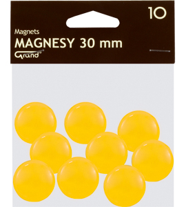 Magnes 30 mm Grand 1szt. żółty