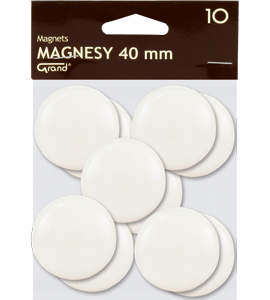 Magnes 40mm Grand 1szt. biały