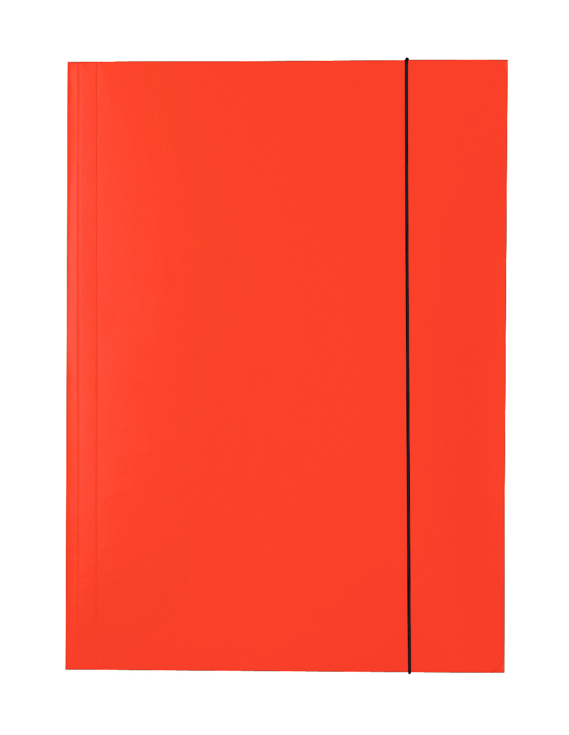 Teczka lakierowana z gumką Esselte czerwona