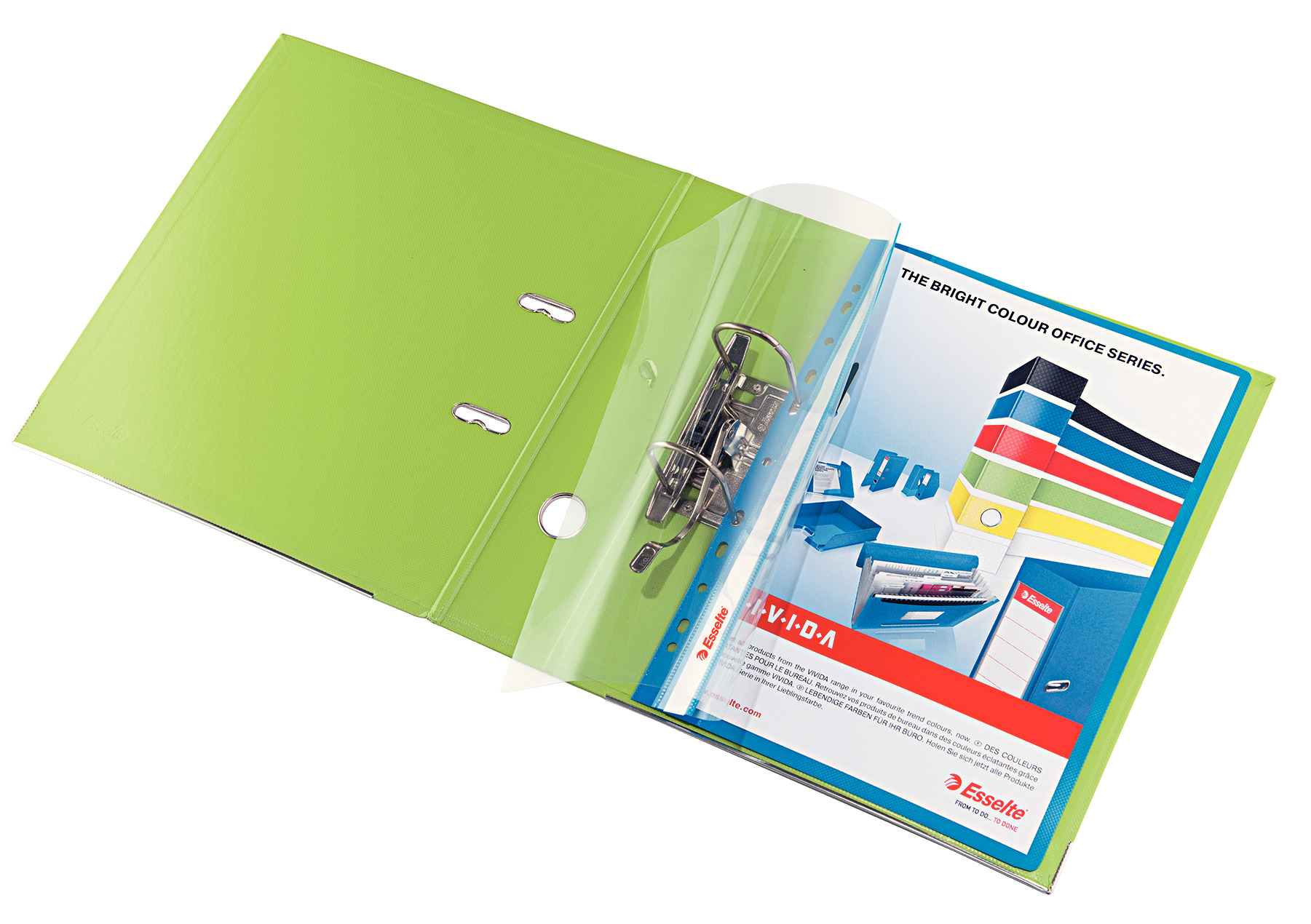 Skoroszyt wpinany Esselte A4 zielony