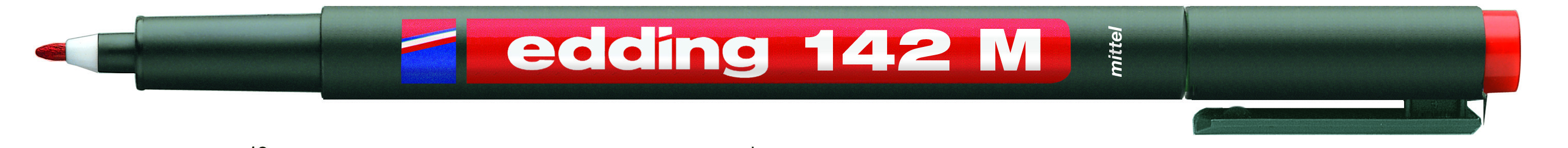 Foliopis Edding czerwony 142M