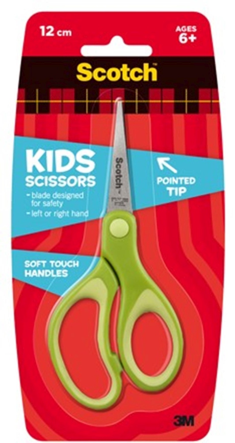 Nożyczki szkolne dla dzieci Scotch ergonomiczne bezpieczne 12cm od 6 lat
