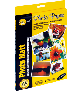 Papier fotograficzny Yellow One  A4/140g matowy