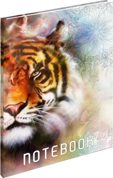 Brulion A5 96k w kratkę, twarda oprawa, Grand