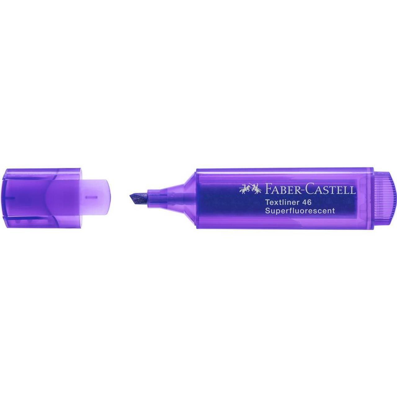 Zakreślacz Faber Castell Textliner 1546 fioletowy