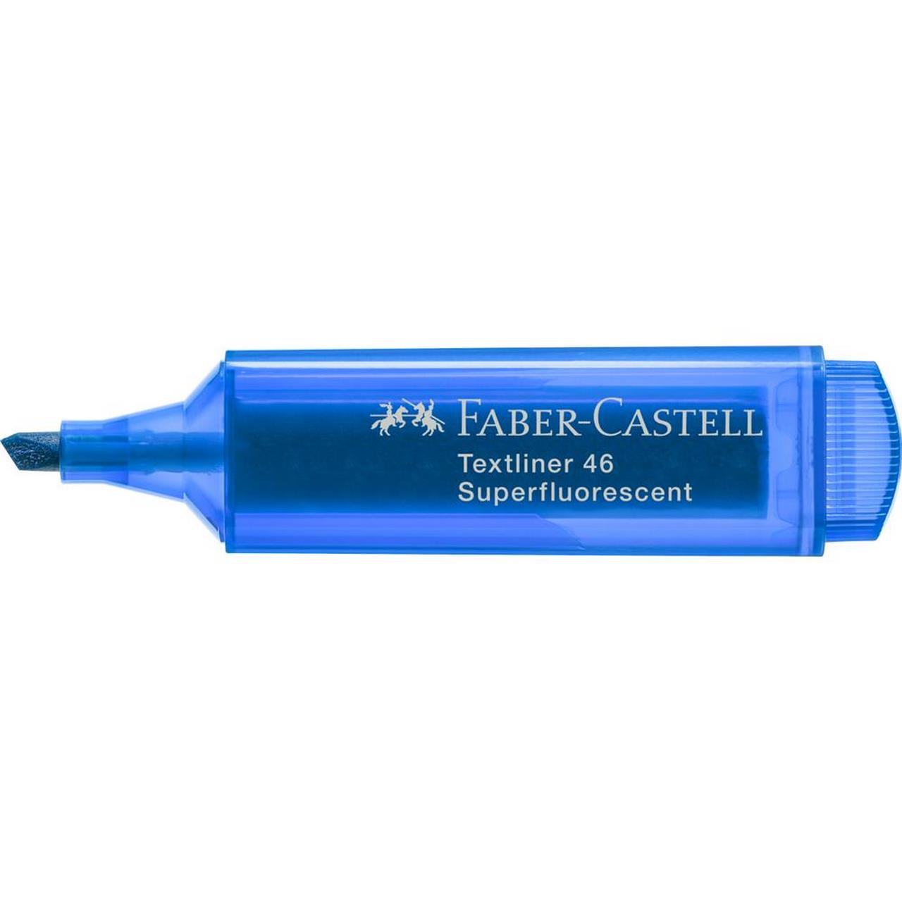 Zakreślacz Faber Castell Textliner 1546 niebieski
