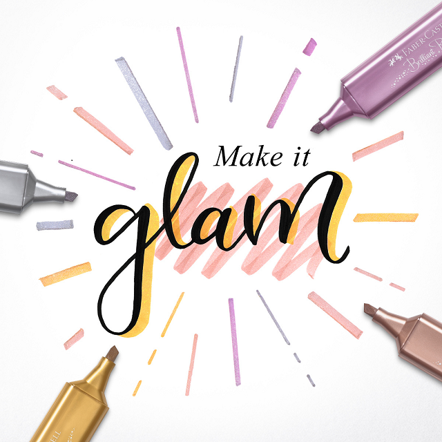 Zakreślacz FC metaliczny 1546 srebrny