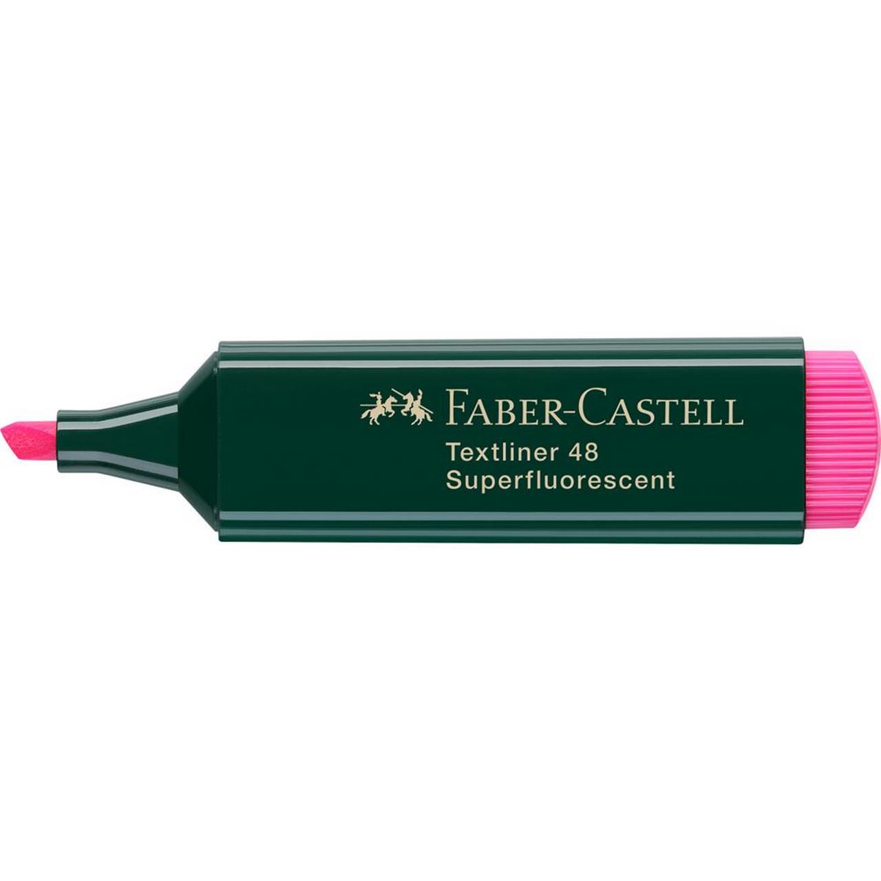 Zakreślacz Faber Castell Textliner 1548 różowy