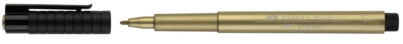 Pisak Pitt Artist Metallic Gold