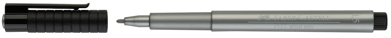 Pisak Pitt Artist Metallic Silver