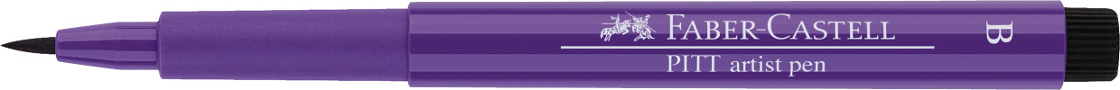 Pisak Pitt Artist Pen Brush Purple Violet